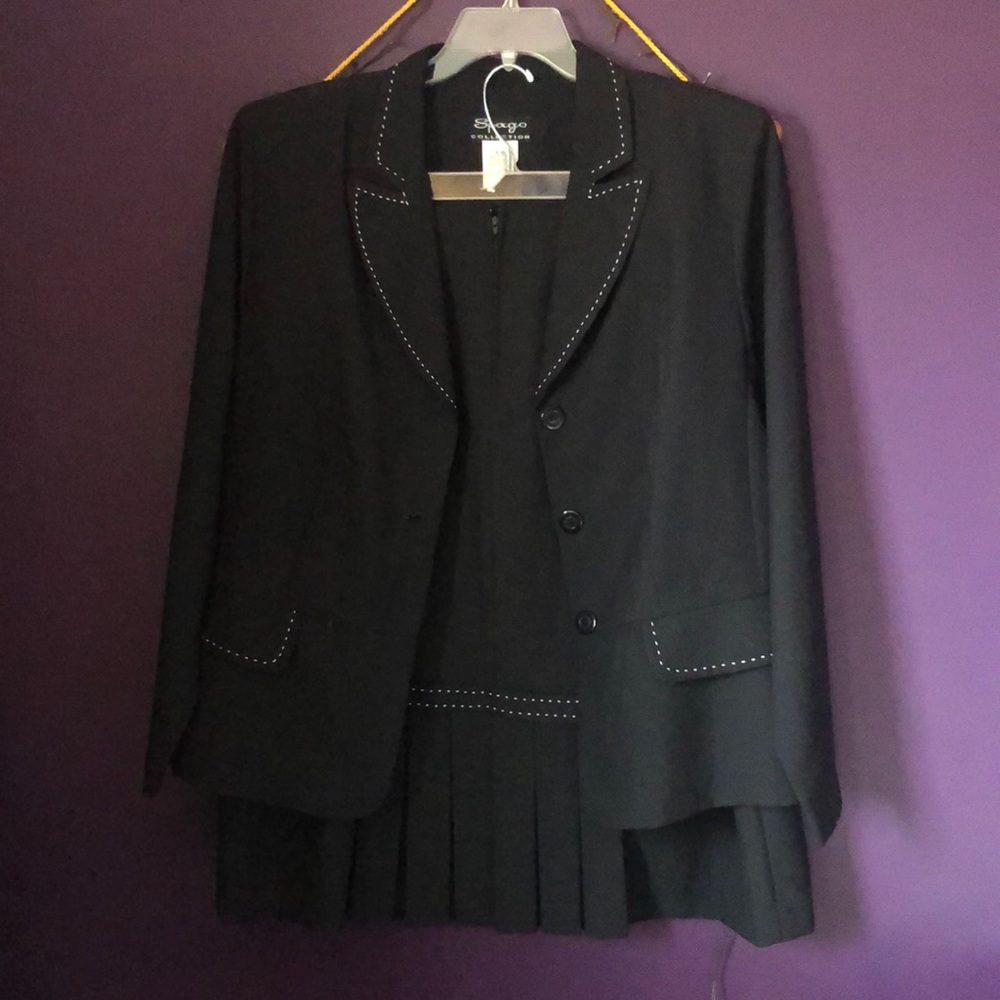 Suit Jacket with Skirt